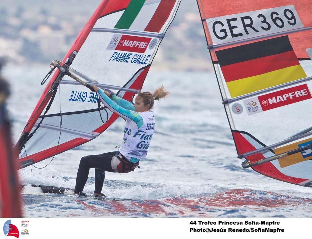 44 Trofeo Princesa Sofia Mapfre Medal Race, day 6 - RS:X Women  ITA  ITA-46  1  Flavia Tartaglini © Jesus Renedo / Sofia Mapfre http://www.sailingstock.com